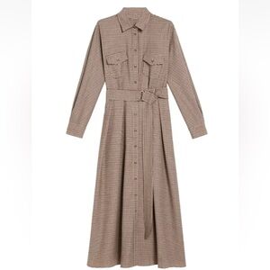 Max Mara Weekend Houndstooth Dress Size 8